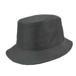 Cappello-da-pescatore-in-tessuto-impermeabile-colore-nero-bucket-hat
