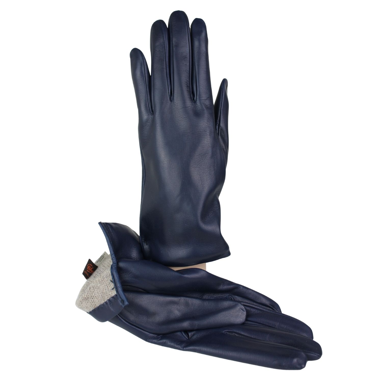 guanto-donna-in-pelle-interno-fodera-cashmere-colore-blu