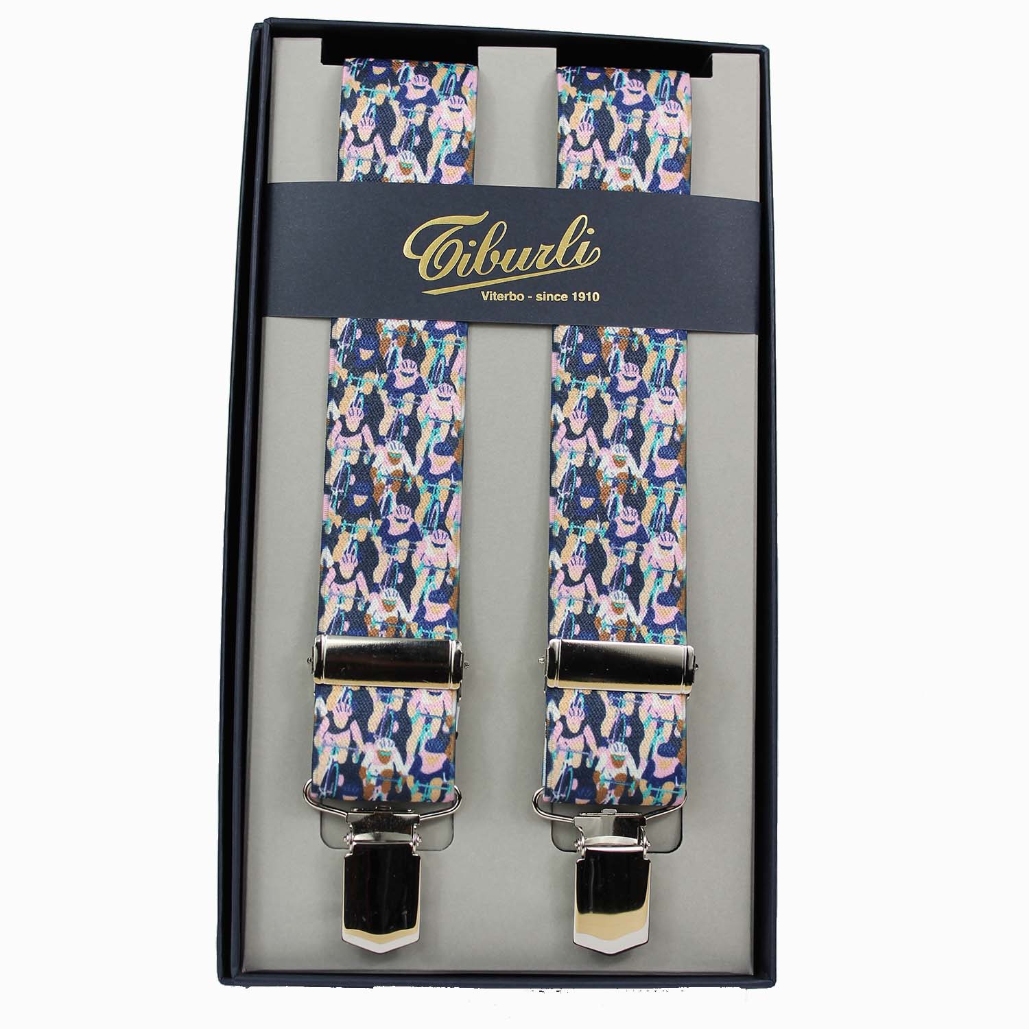 bretelle-elastico-fantasia-disegno-ciclisti-colore-blu-rosa-straccali-uomo