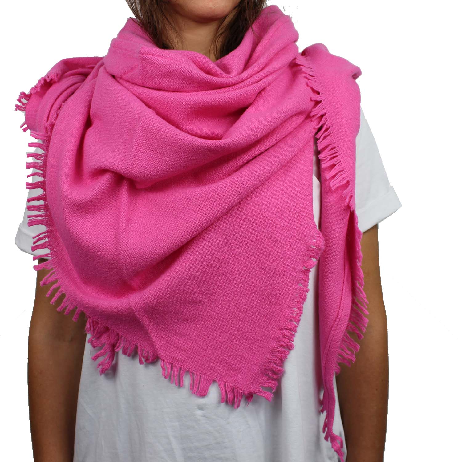 sciarpa-triangolo-donna-in-lana-e-cashmere-colore-rosa-shocking