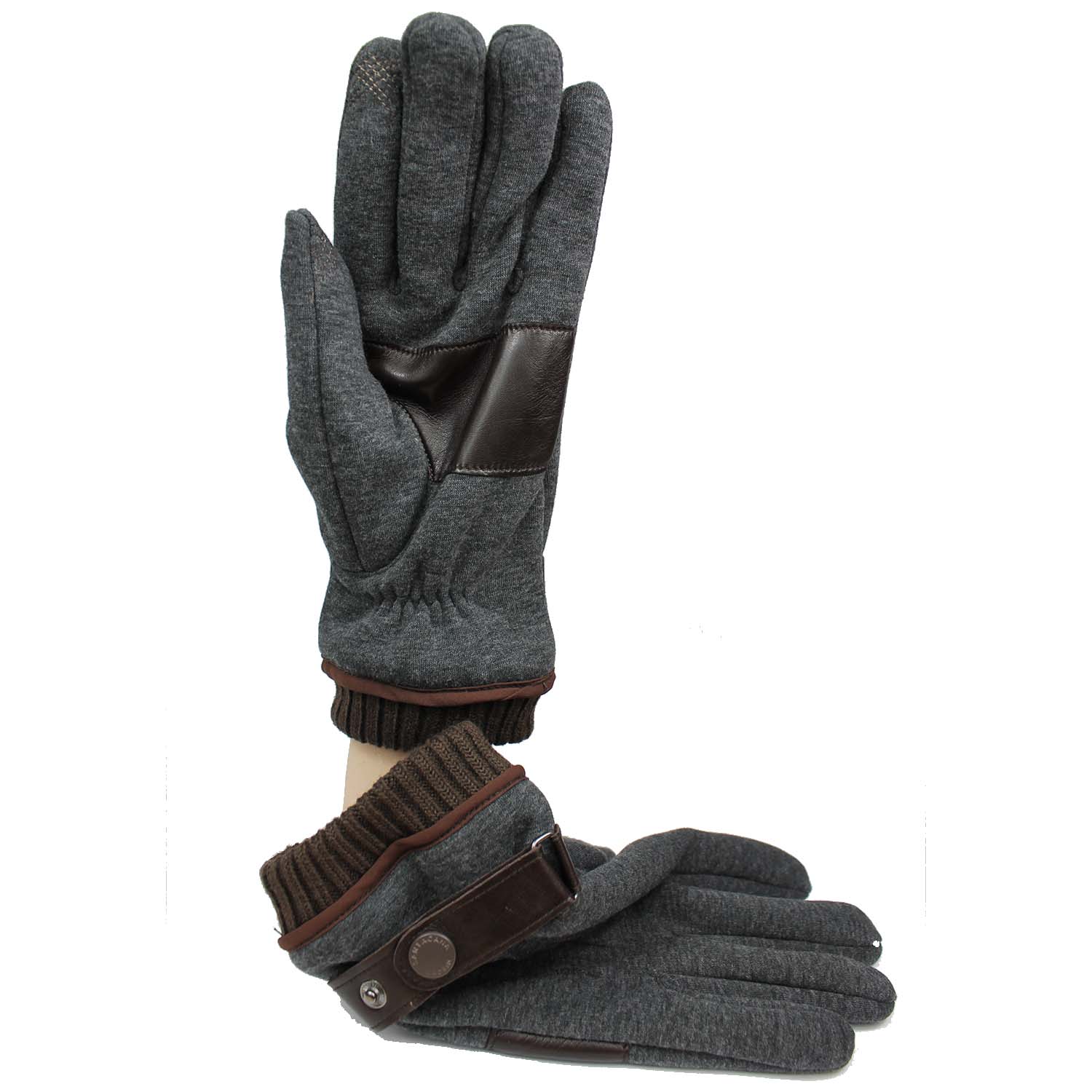 guanto-uomo-touch-in-tessuto-colore-colore-grigio