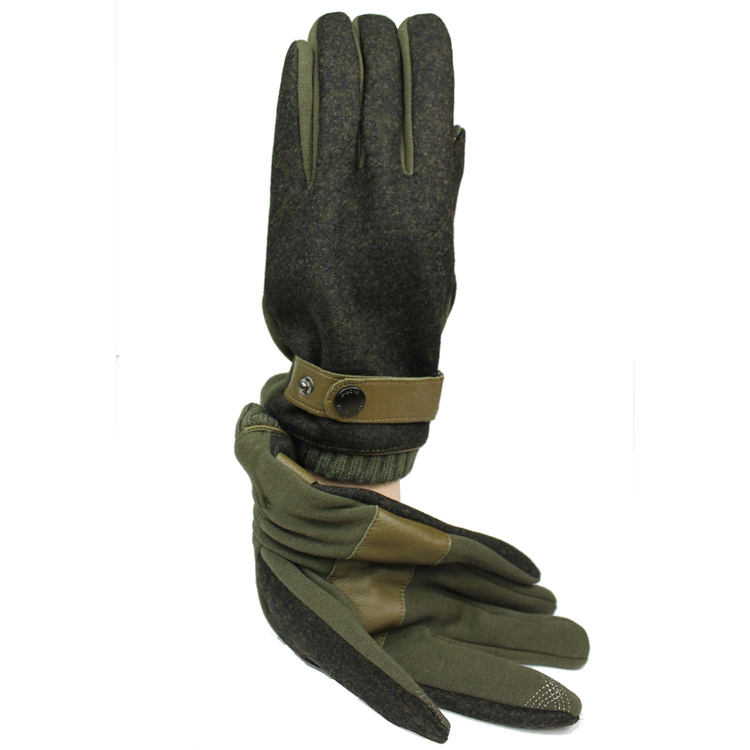 guanto-uomo-touch-in-tessuto-colore-colore-verde