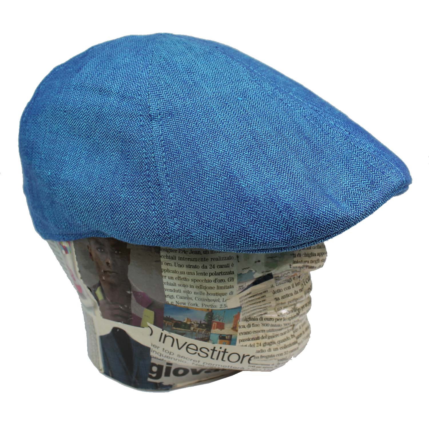berretto-stetson-modello-duck-in-lino-colore-azzurro