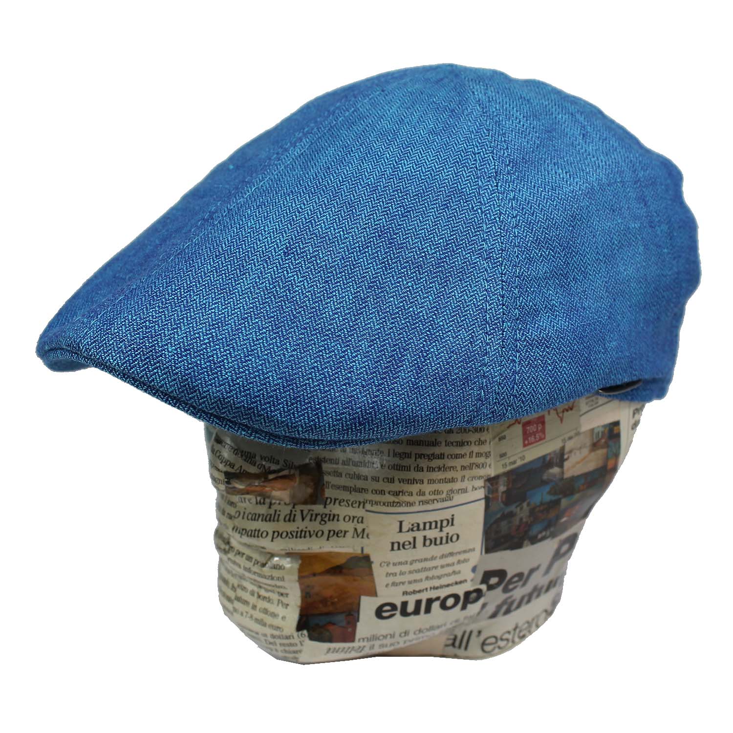 berretto-stetson-modello-duck-in-lino-colore-azzurro