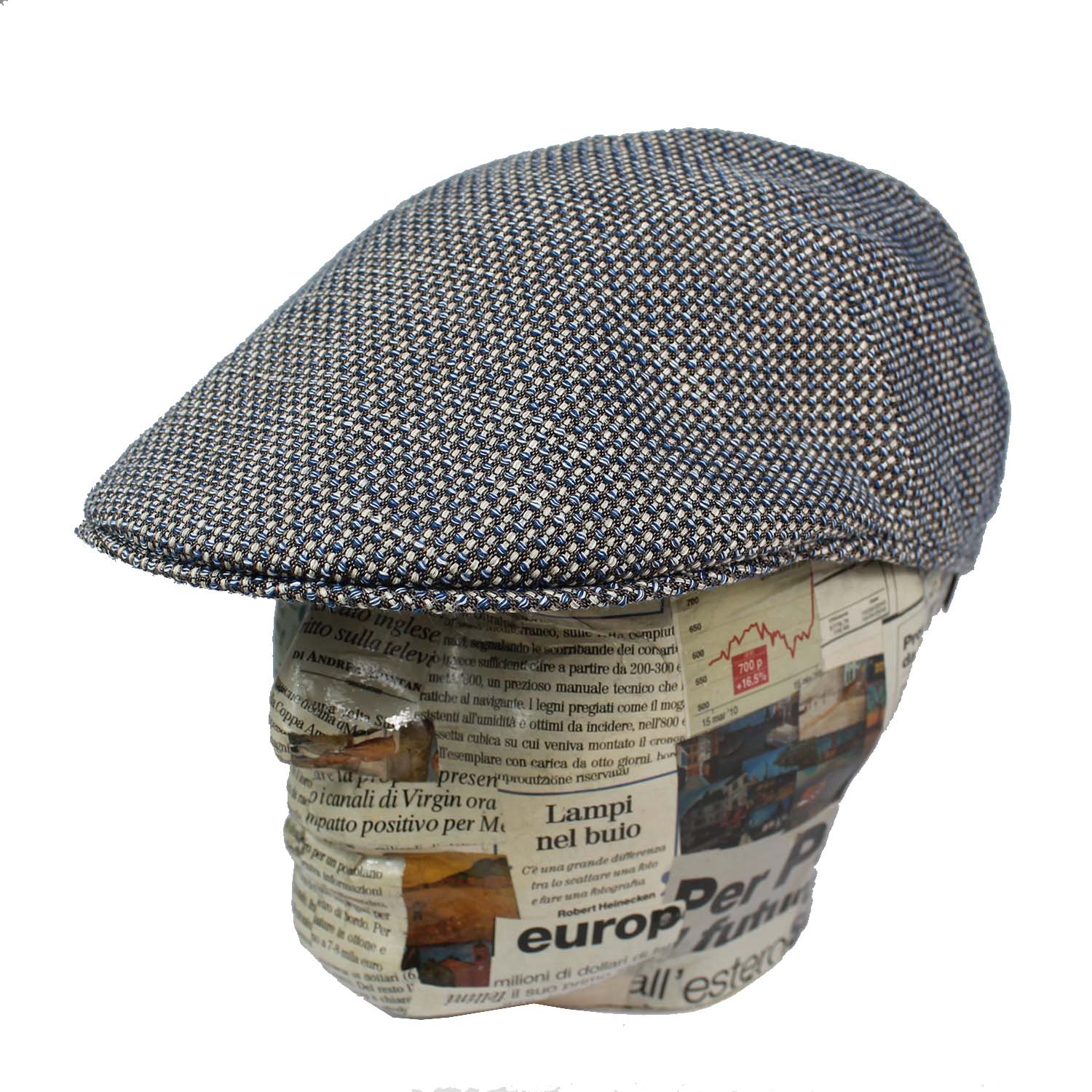 coppola-uomo-estiva-fantasia-tweed-colori-tortora-blu