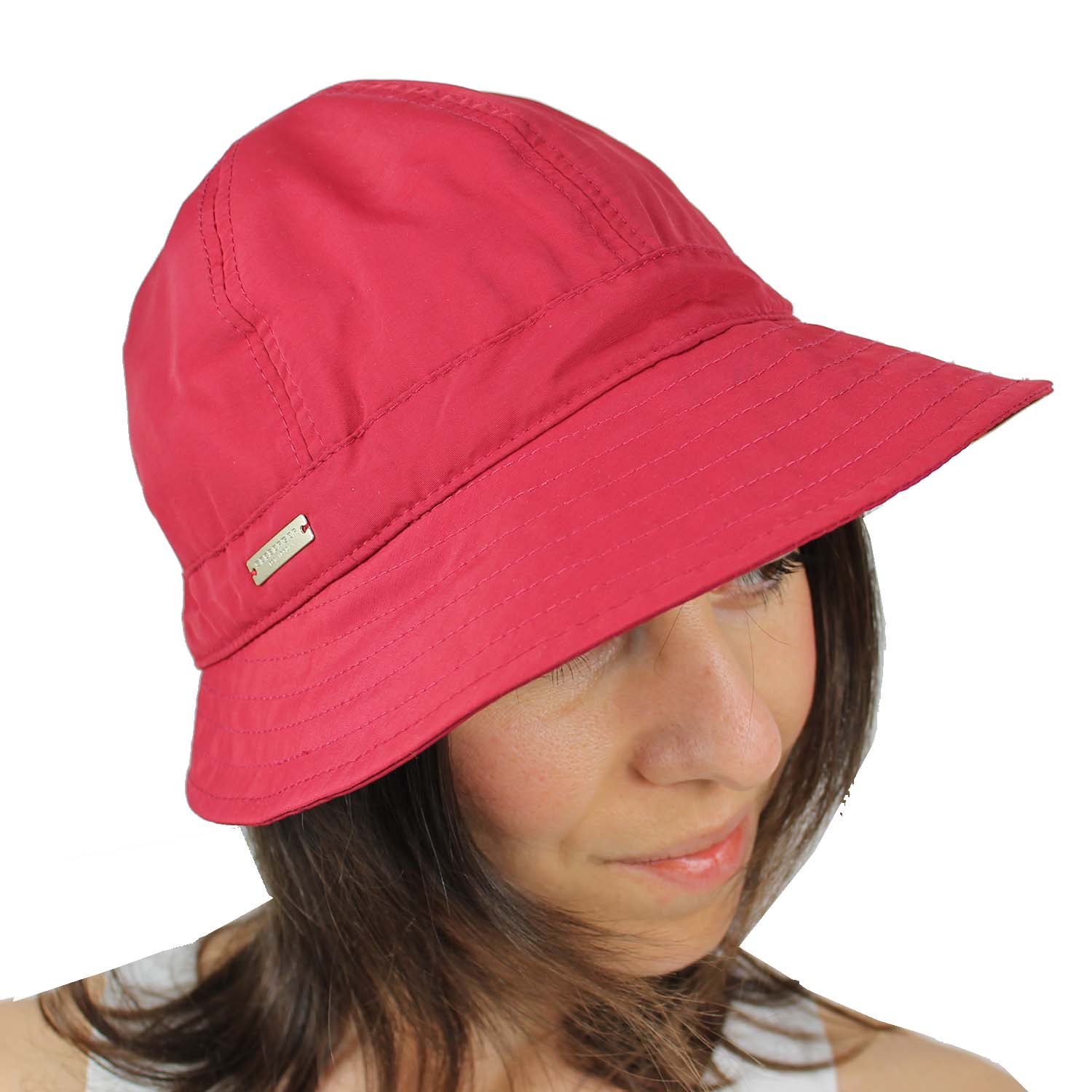 cappello-donna-cloche-impermeabile-colore-rosso