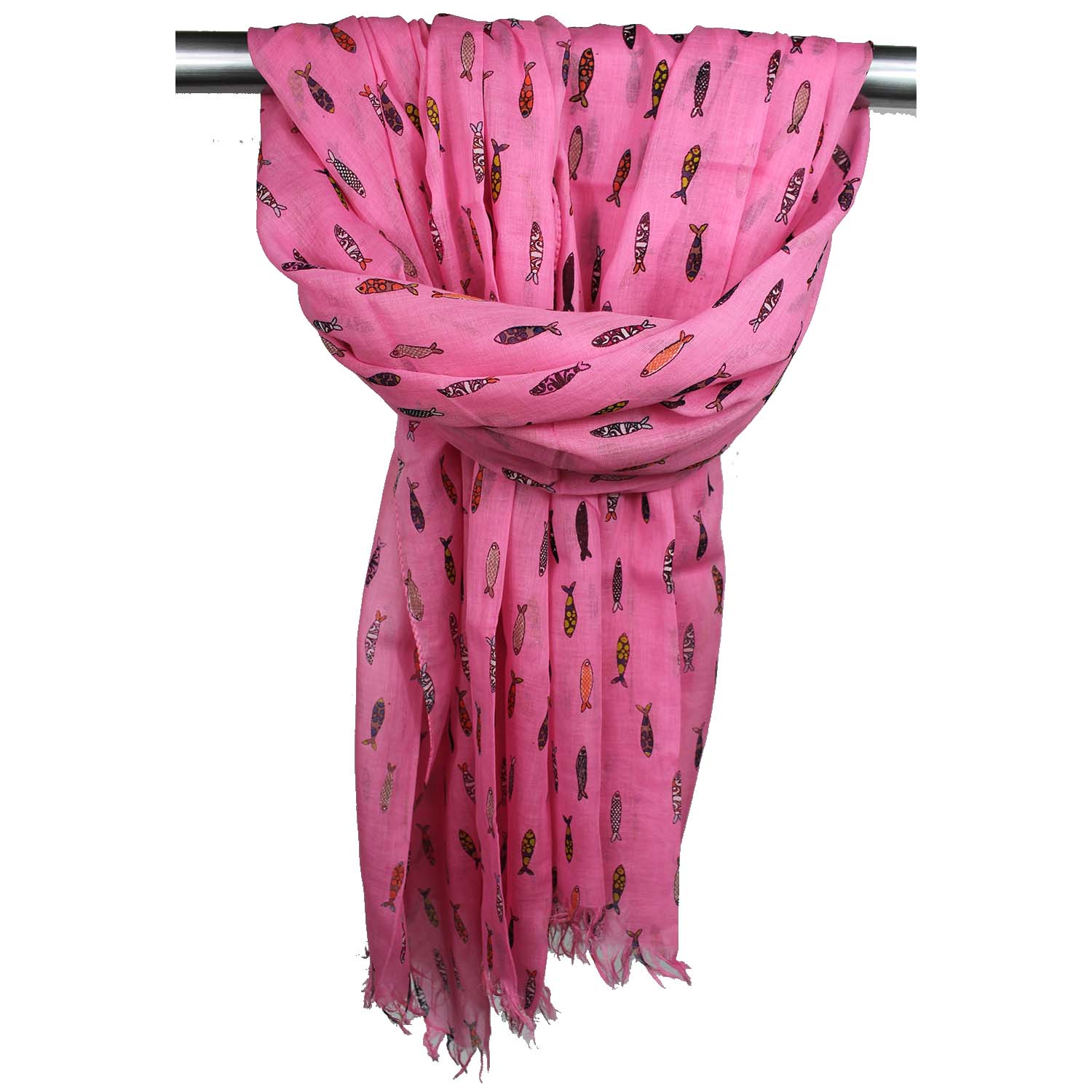 sciarpa-stola-pareo-mare-in-puro-cotone-fantasia-disegno-sardine-colore-rosa