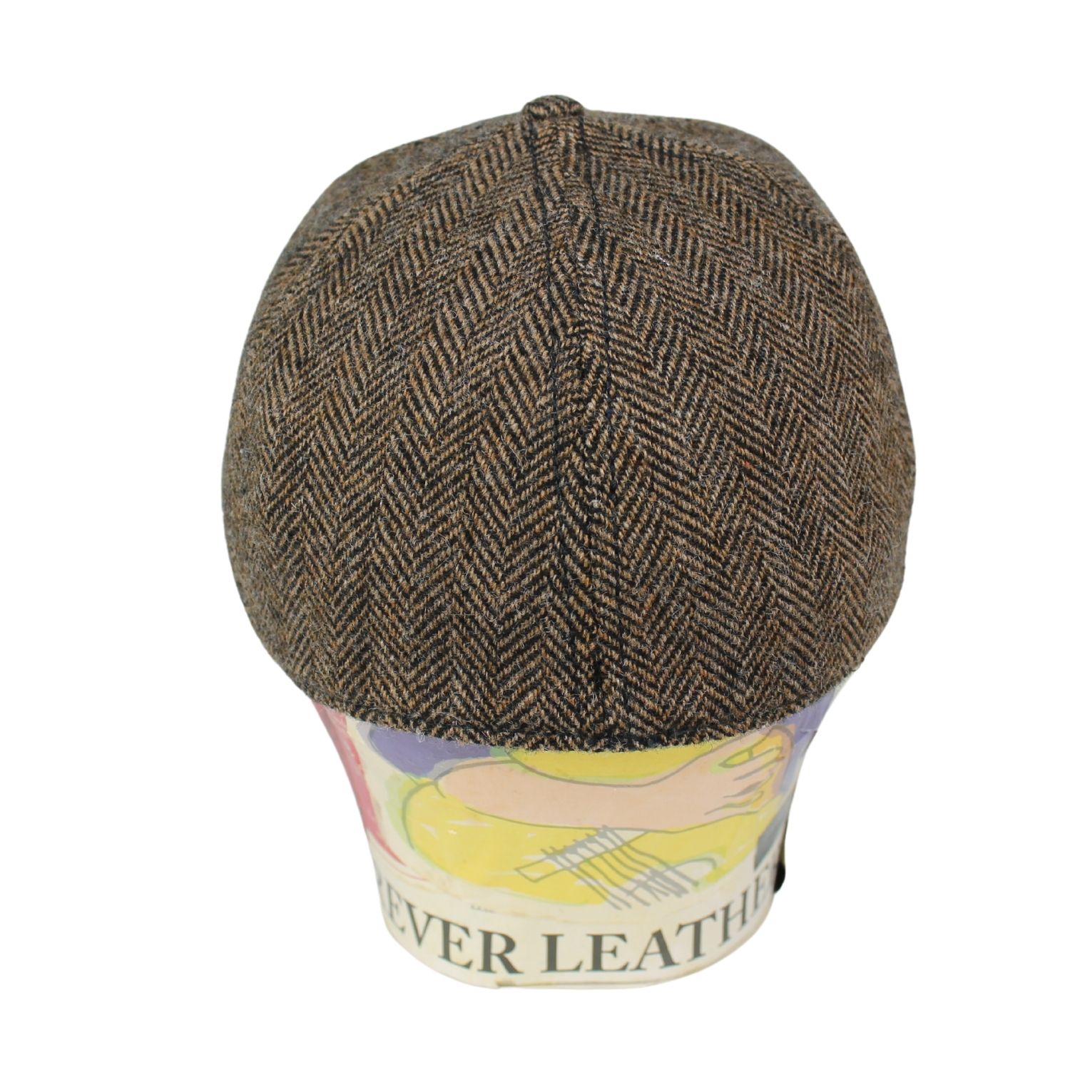baseball-marchio-stetson-in-harris-tweed-colore-marrone