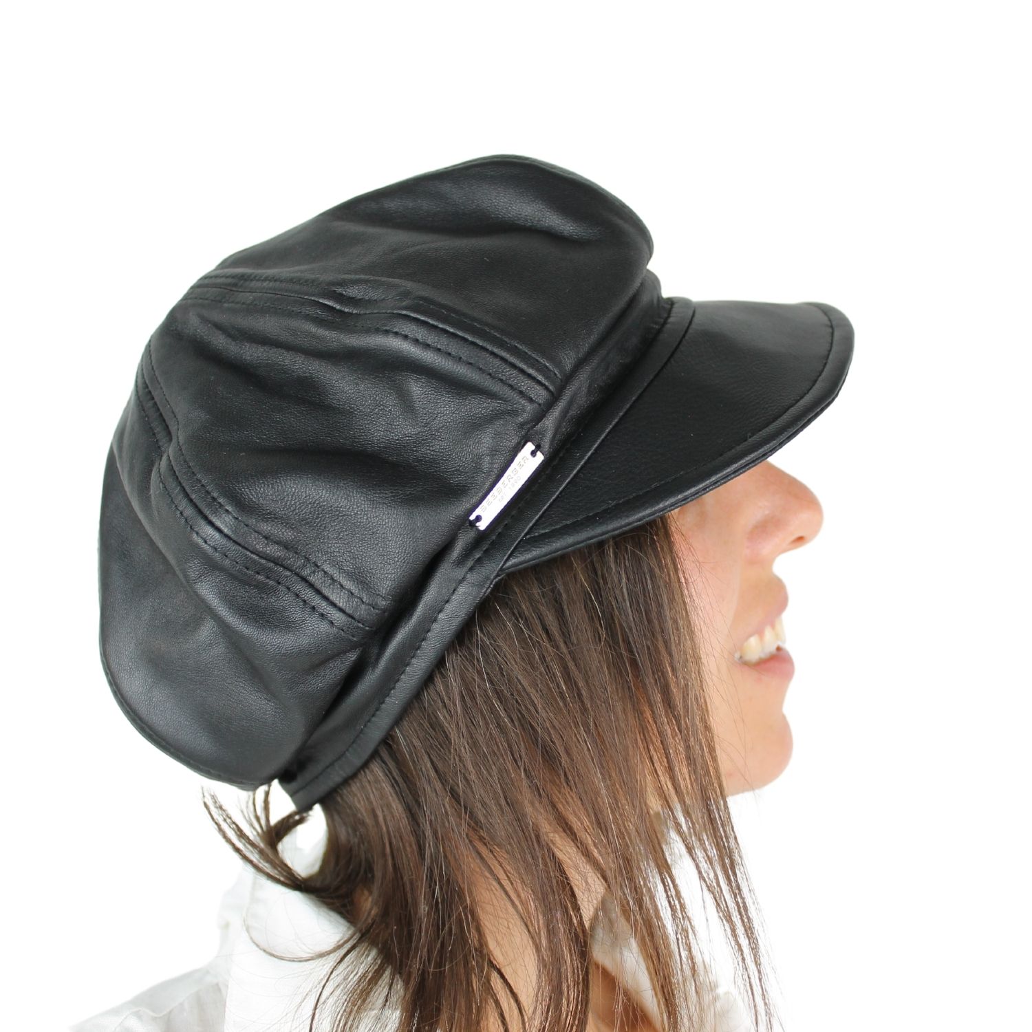 cappello-con-visiera-modello-berrettone-in-vera-pelle-colore-nero