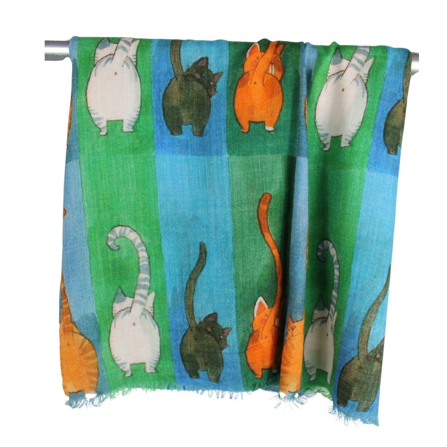 sciarpa-donna-in-pura-lana-fantasia-disegno-gatti-multicolore