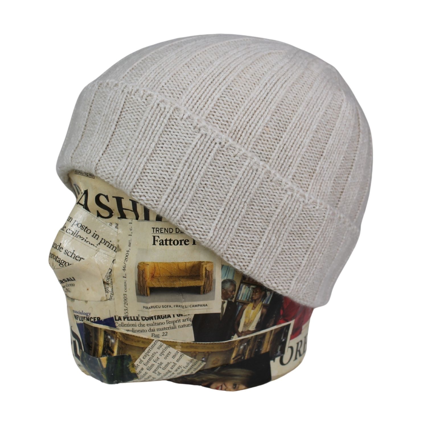 berretto-uomo-lana-e-cashmere-colore-panna