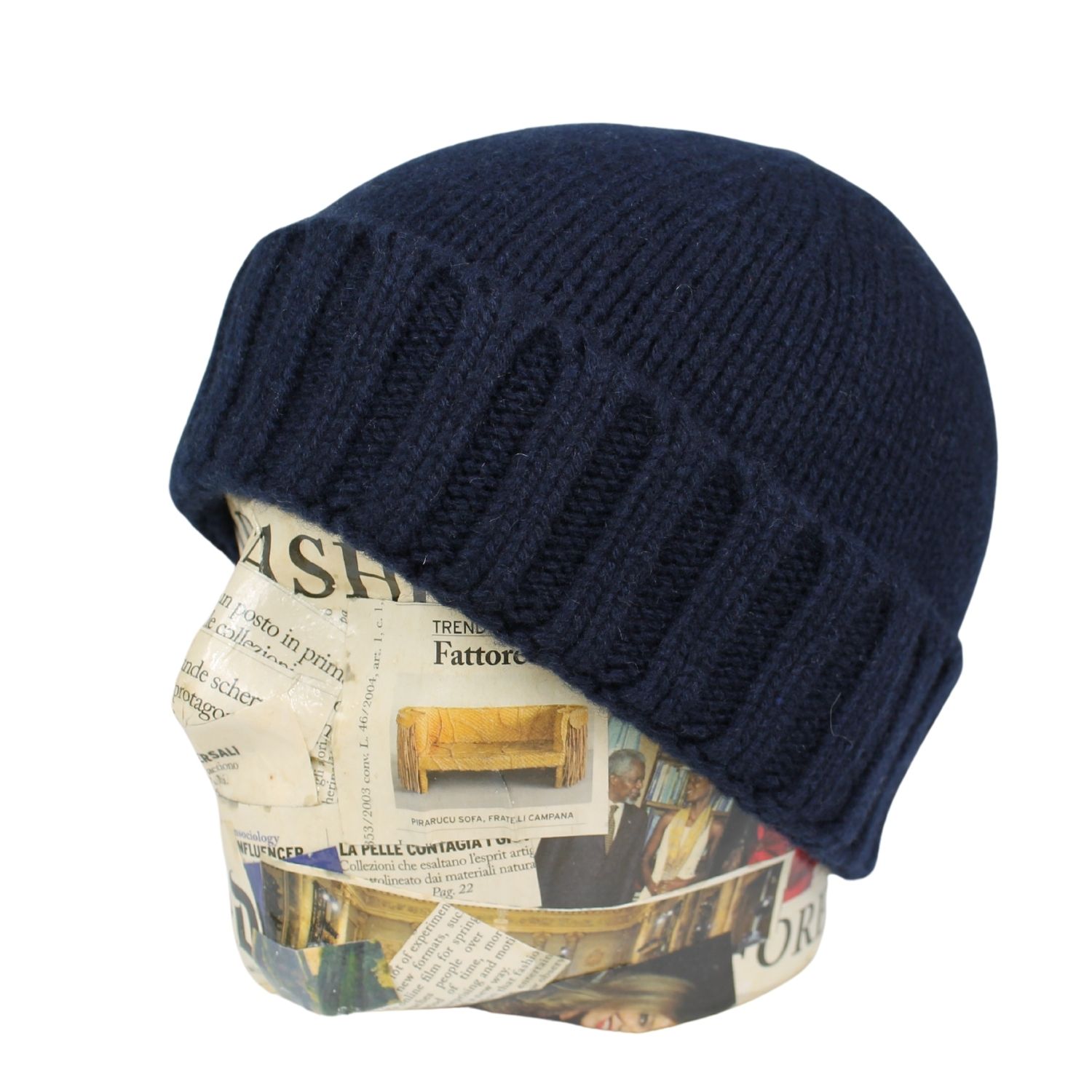 berretto-uomo-puro-cashmere-3-fili-colore-blu