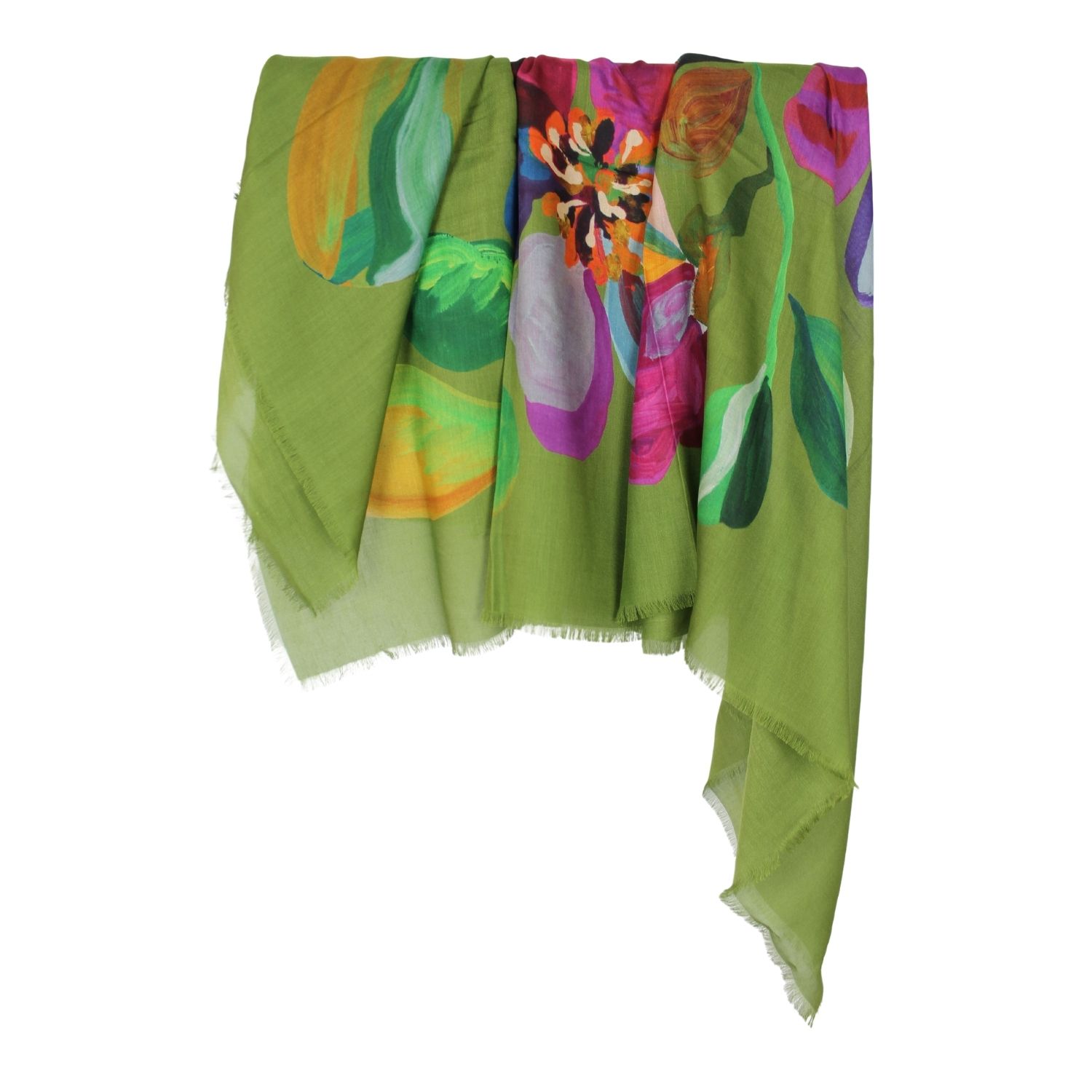 foulard-grande-modal-e-cashmere-fantasia-disegno-floreale-tonalità-pistacchio
