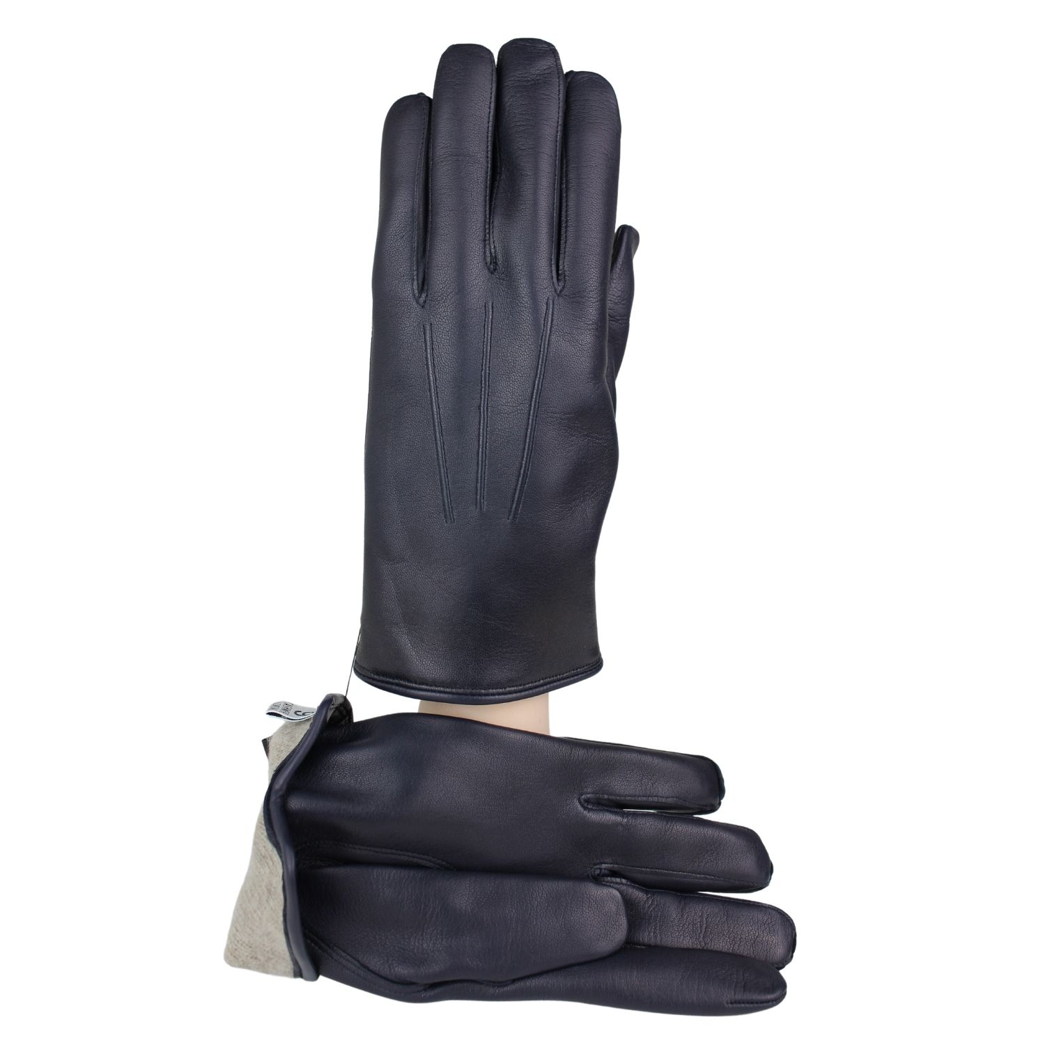 guanto-uomo-in-pelle-colore-blu-fodera-cashmere