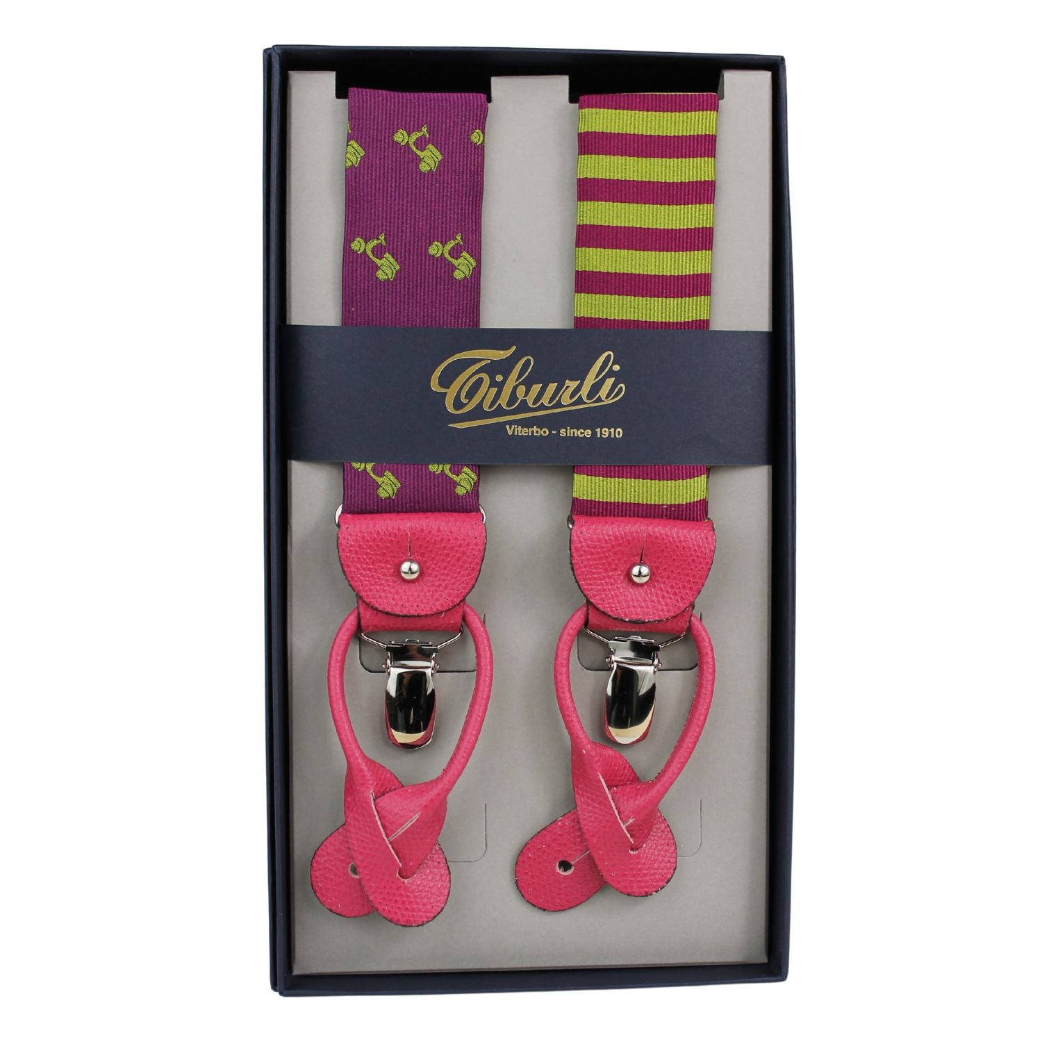 bretelle-in-seta-con-doppia-chiusura-clip-e-bottoni-doppia-fantasia-righe-e-vespe-inserti-in-pelle