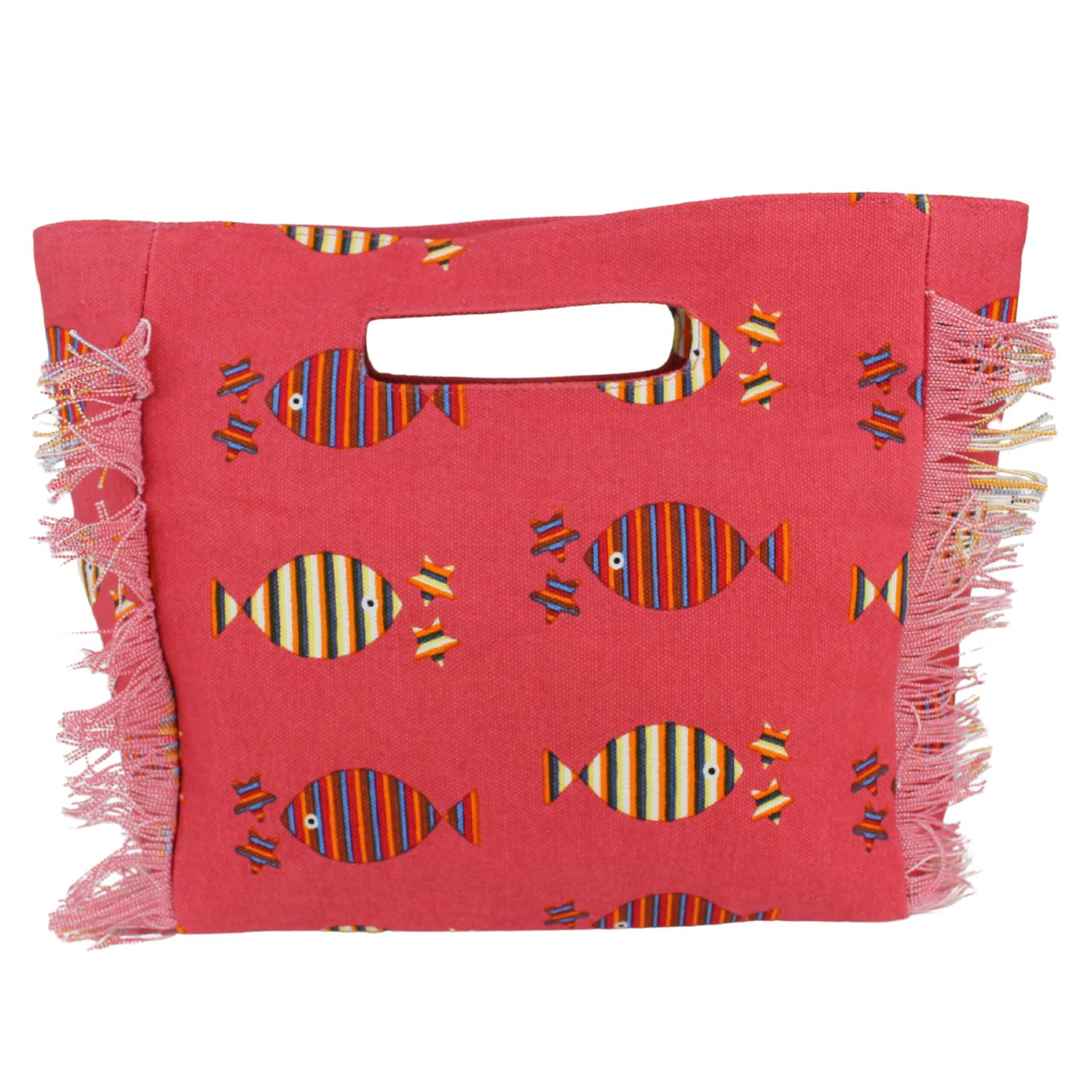 borsa-mini-sfrangiata-estiva-a-mano-fantasia-disegno-pesci-colore-rosso
