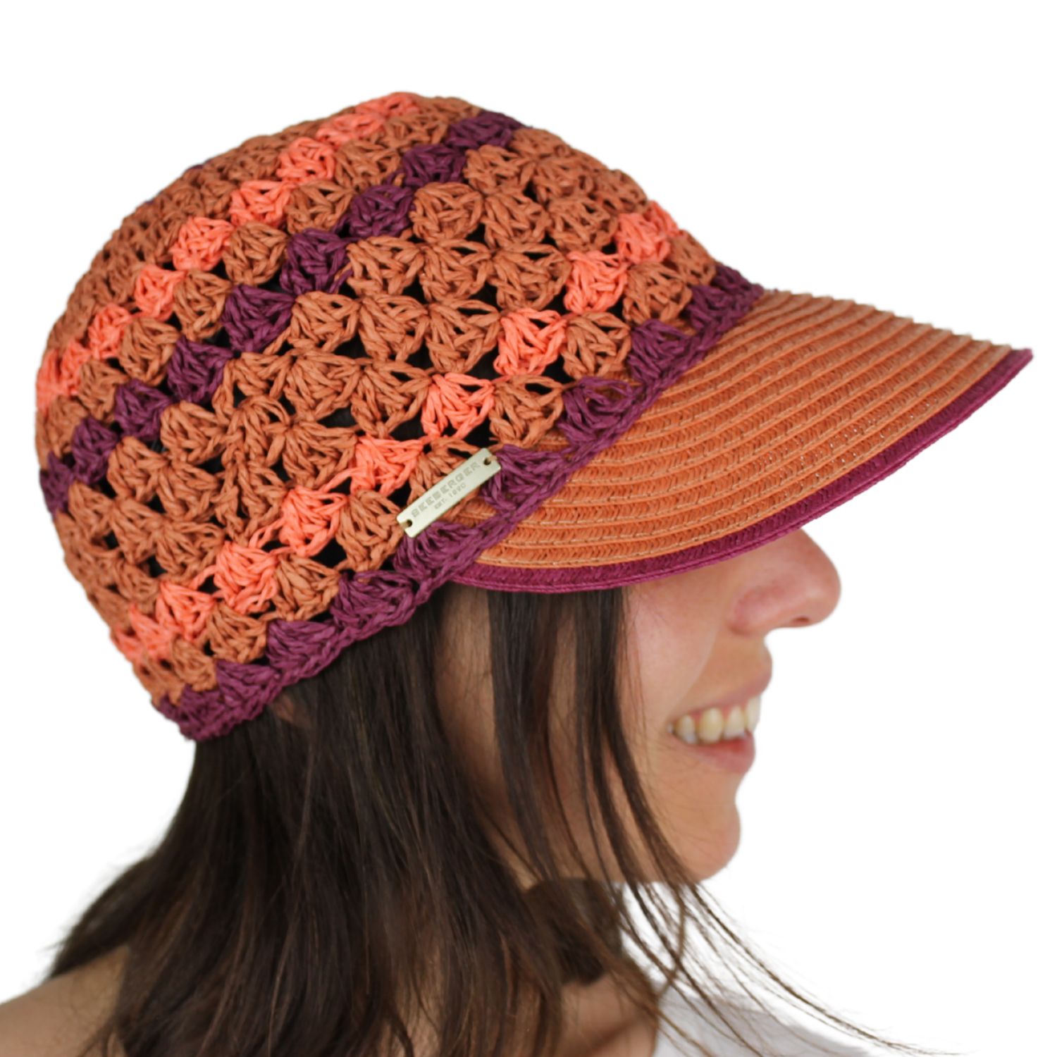 cappello-donna-estivo-con-visiera-paglia-multiolore