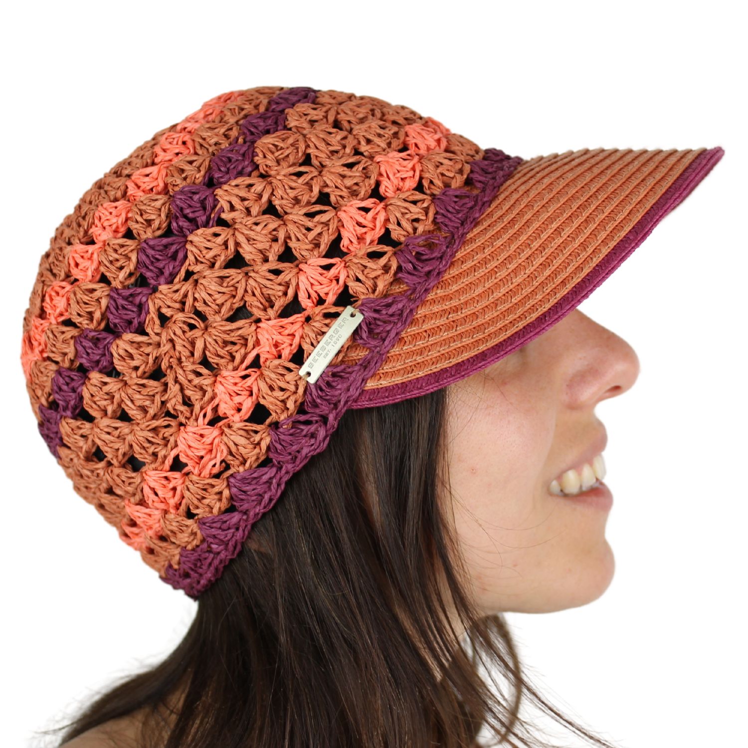 cappello-donna-estivo-con-visiera-paglia-multiolore