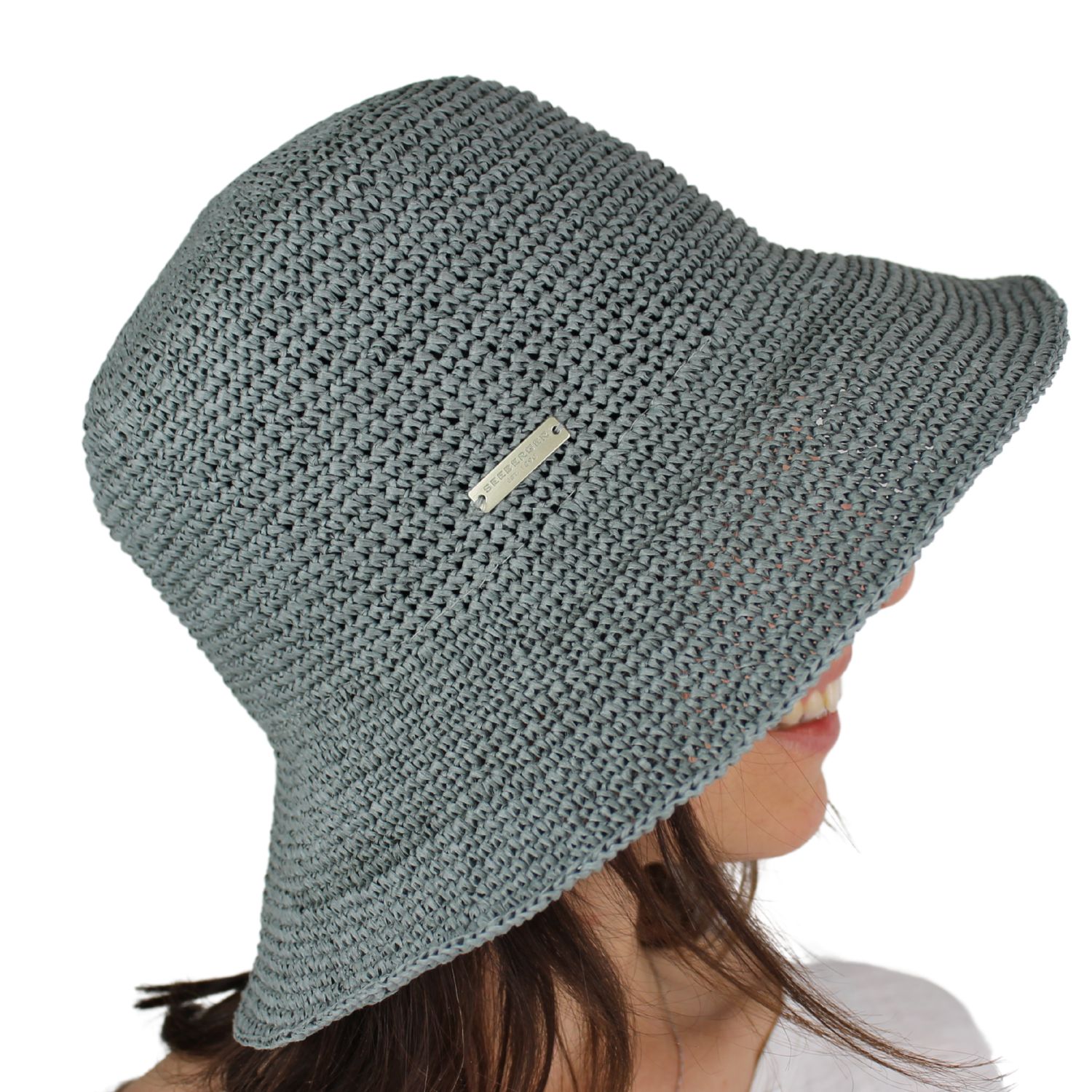 cappello-donna-in-paglia-cloche-falda-grande-colore-celeste