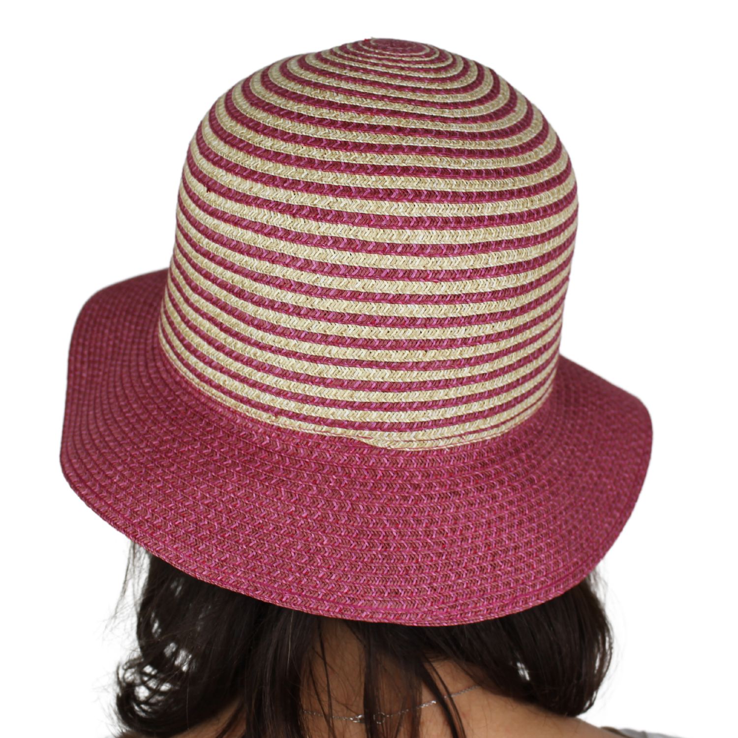 cappelo-estivo-donna-cloche-in-paglia-di-carta-bicolore-beige-e-magenta