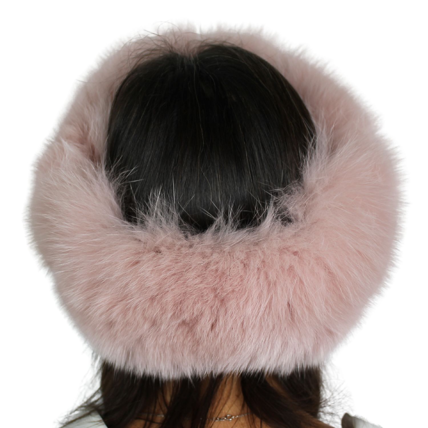 fascia-per-la-testa-in-pelliccia-di-volpe-colore-rosa