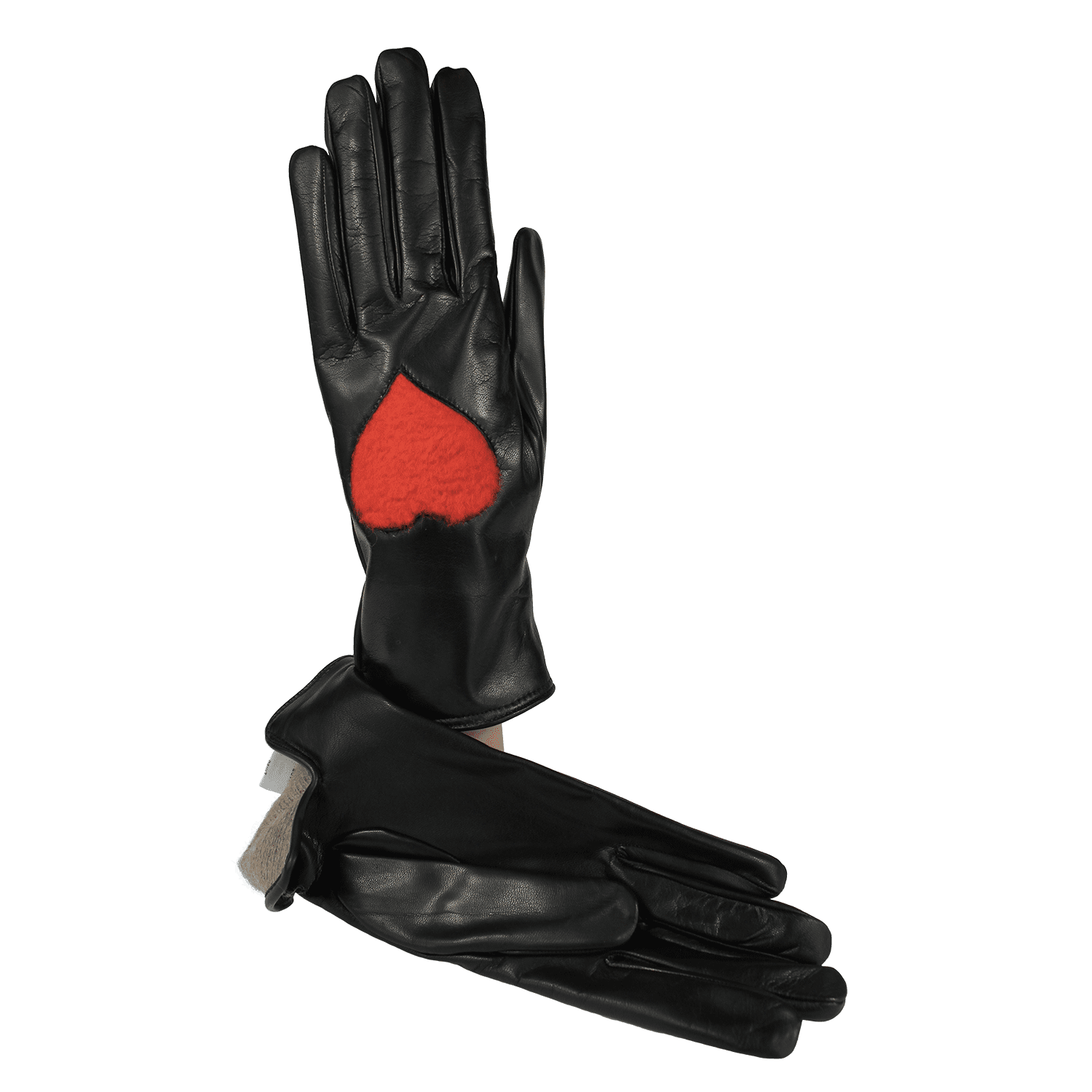 Guanto-Donna-Nappa-Cuore-Rosso