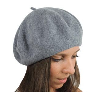 Basco-Donna-Lana-Colore-Grigio