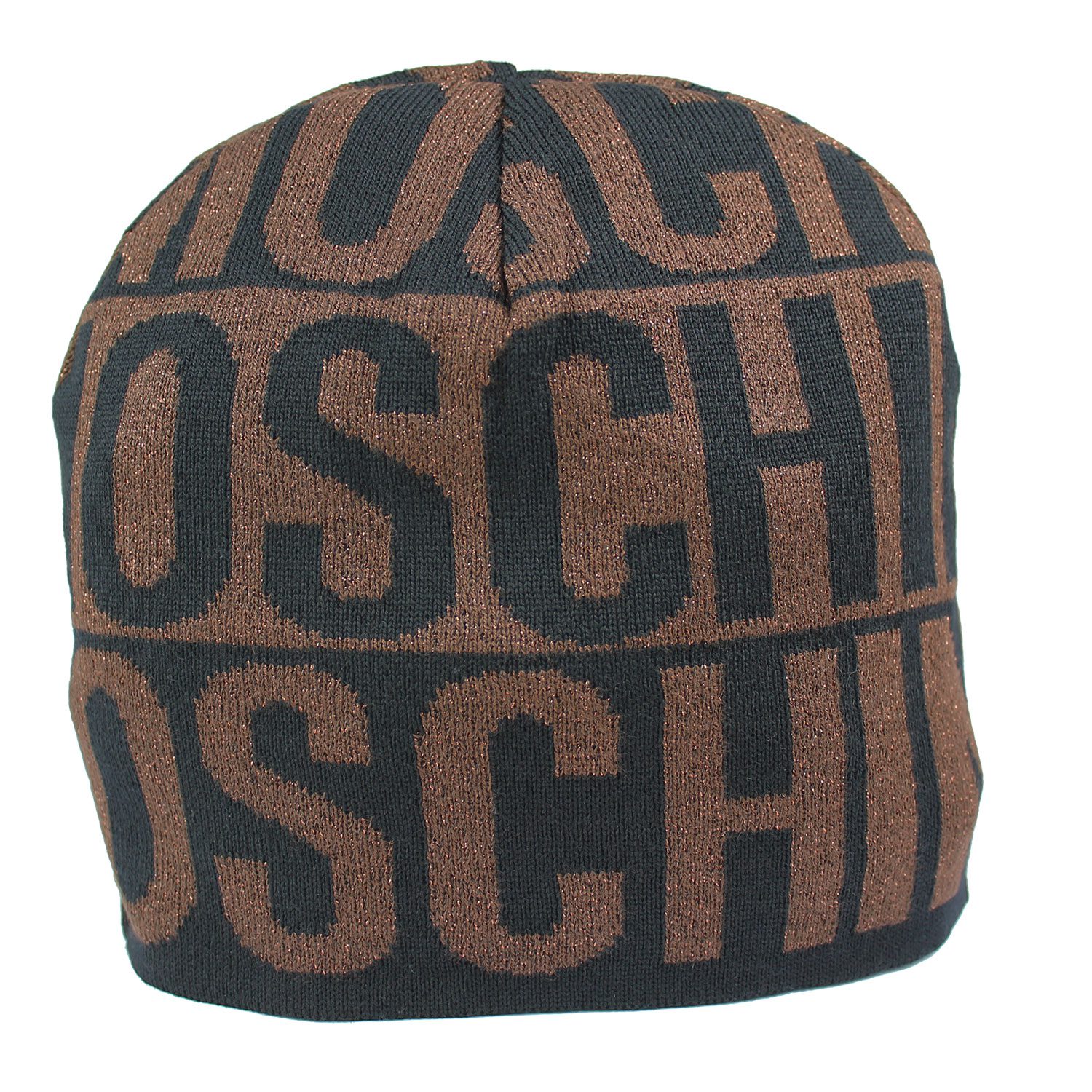 Cappello-Donna-Moschino-Nero-Logo
