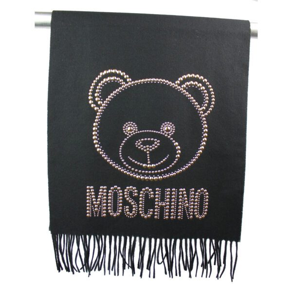 Sciarpa-Moschino-Orso-Borchie-Foto2 Sciarpa-Moschino-Orso-Borchie-Foto2