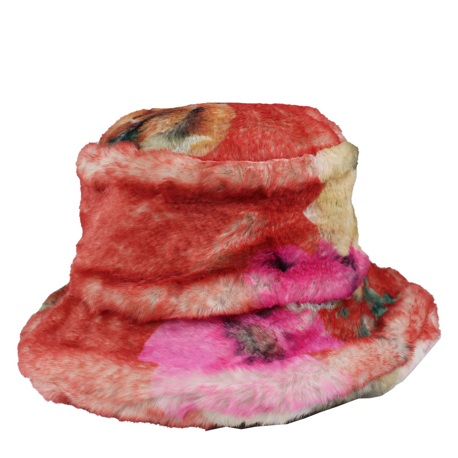 Grevi Ecopelliccia FlowerRed Foto2