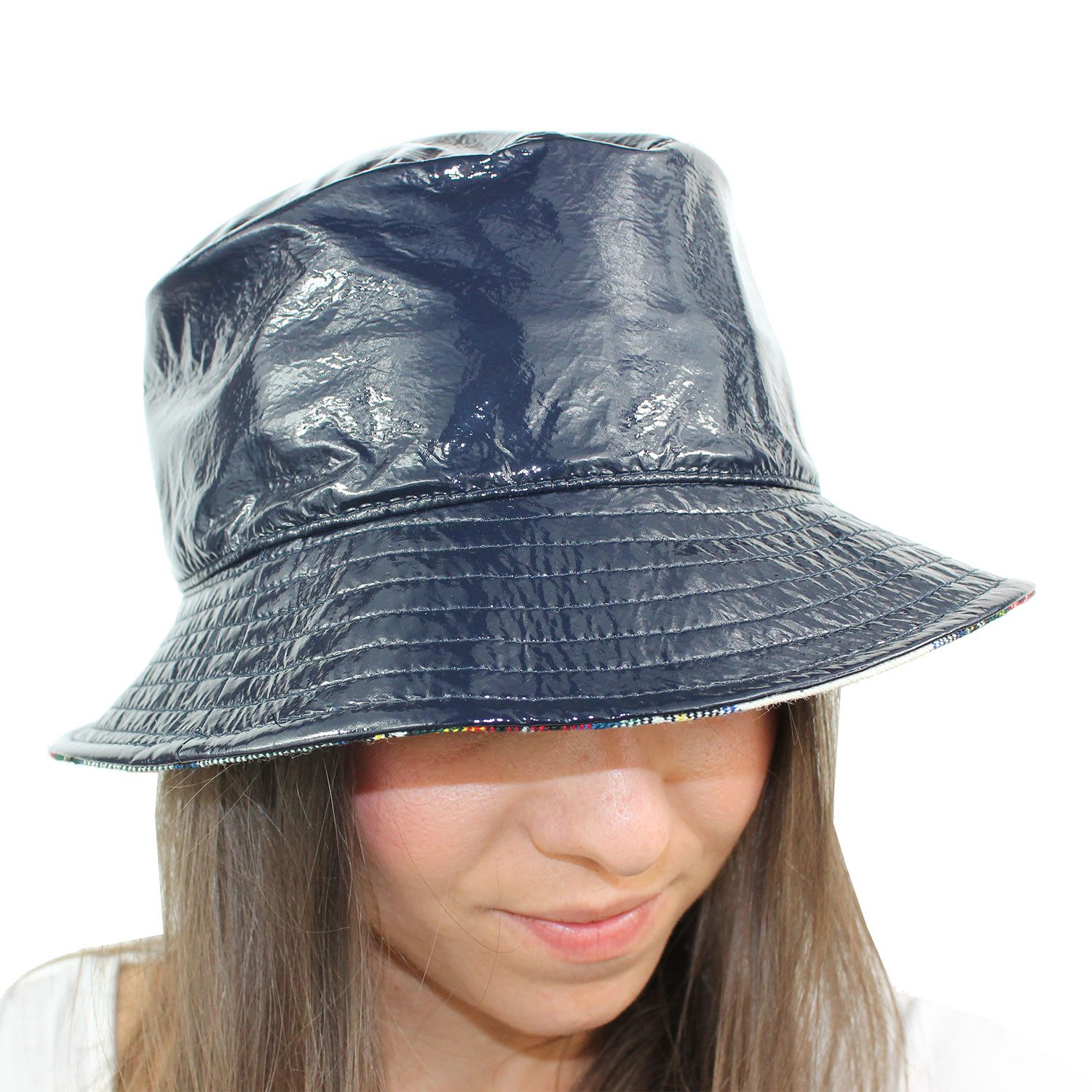 Cappello-grevi-pioggia-blu-donna