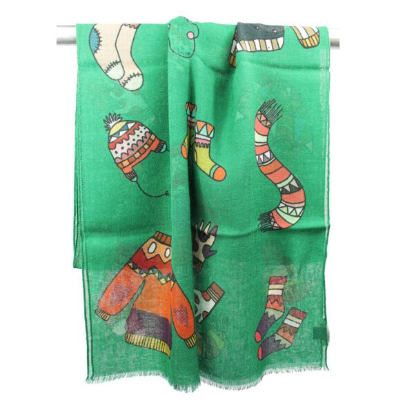 Sciarpa-B-Guanti-Verde-Foto2 Sciarpa-B-Guanti-Verde-Foto2