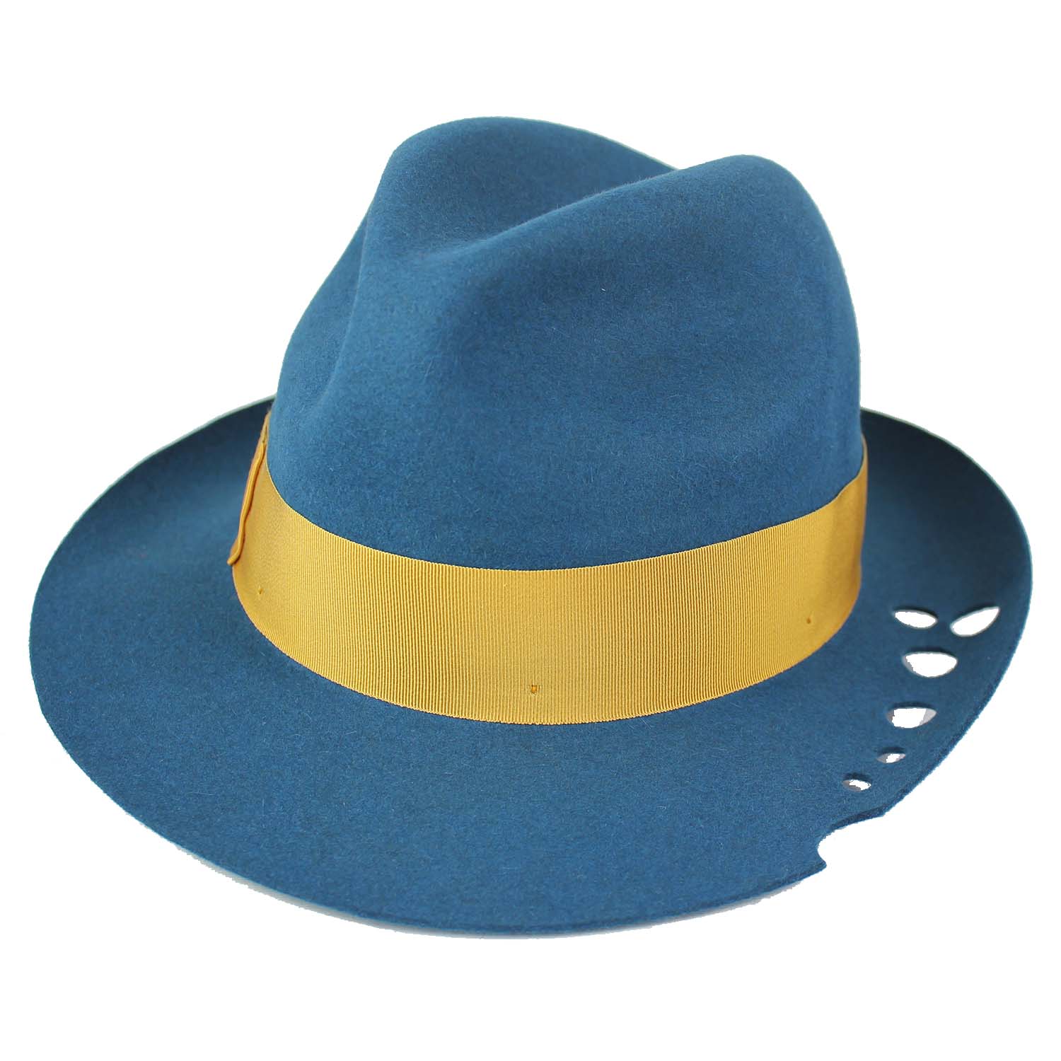 cappello-borsalino-modello-fedora-colore-azzurro-nastro-giallo