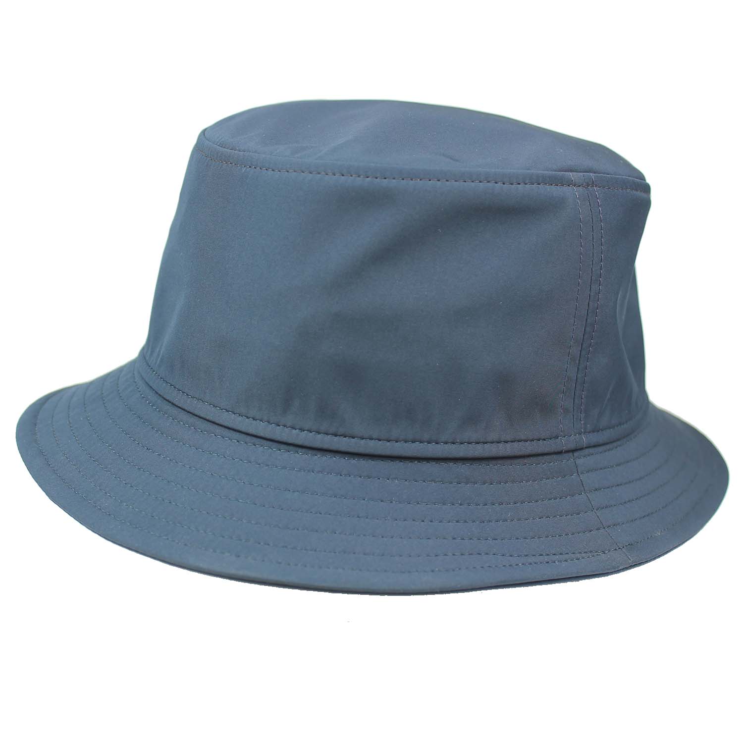 Cappello da pescatore tascabile - Bucket Hat waterproof - Tessuto  Impermeabile - Colore blu