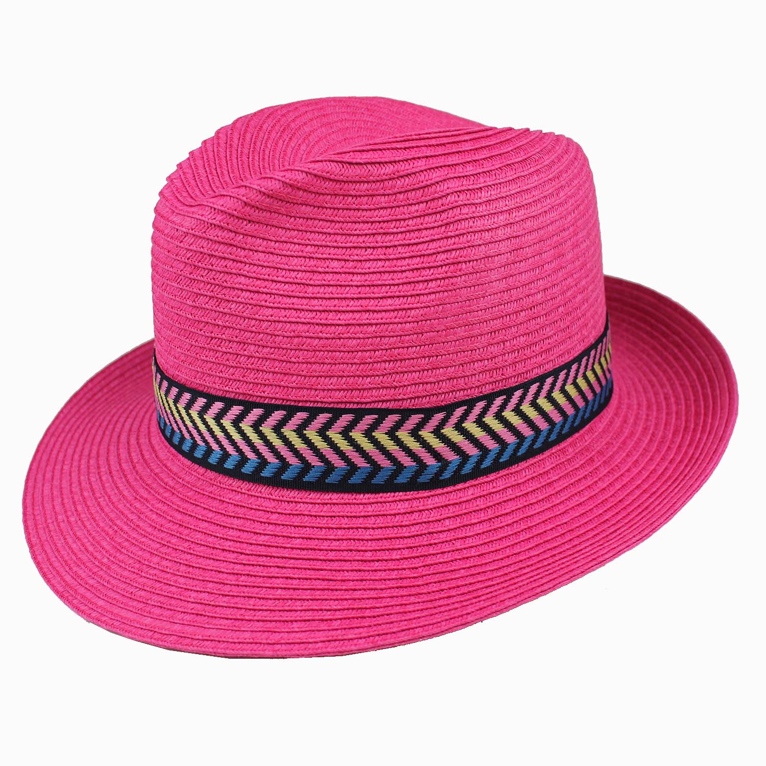 cappello-borsalino-donna-a-tesa-media-estivo-in-treccia-di-carta-colore-rosa-fucsia-con-nastro-colorato