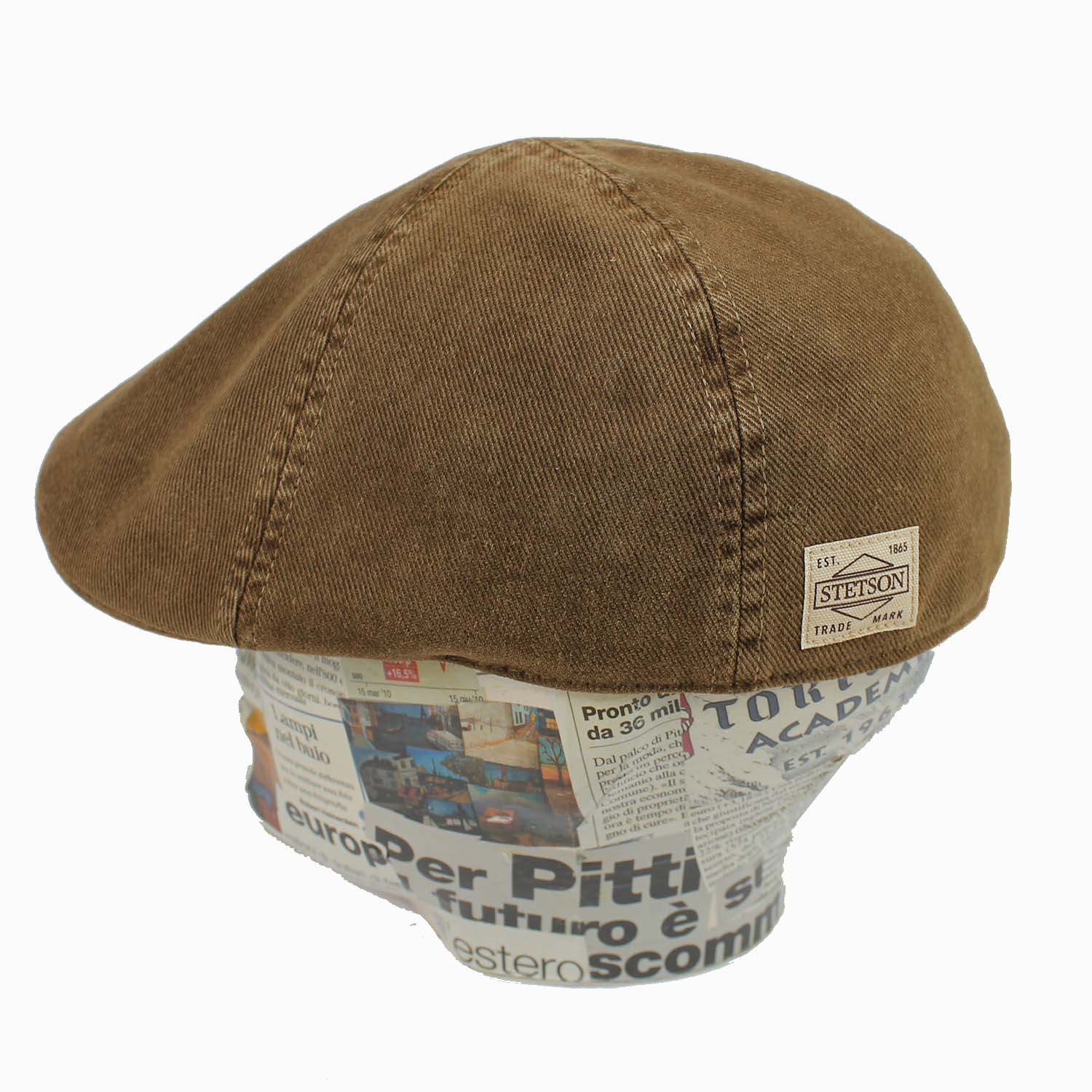 cappello-marchio-stetson-modello-duck-berretto-a-spicchi-in-tessuto-colore-tabacco