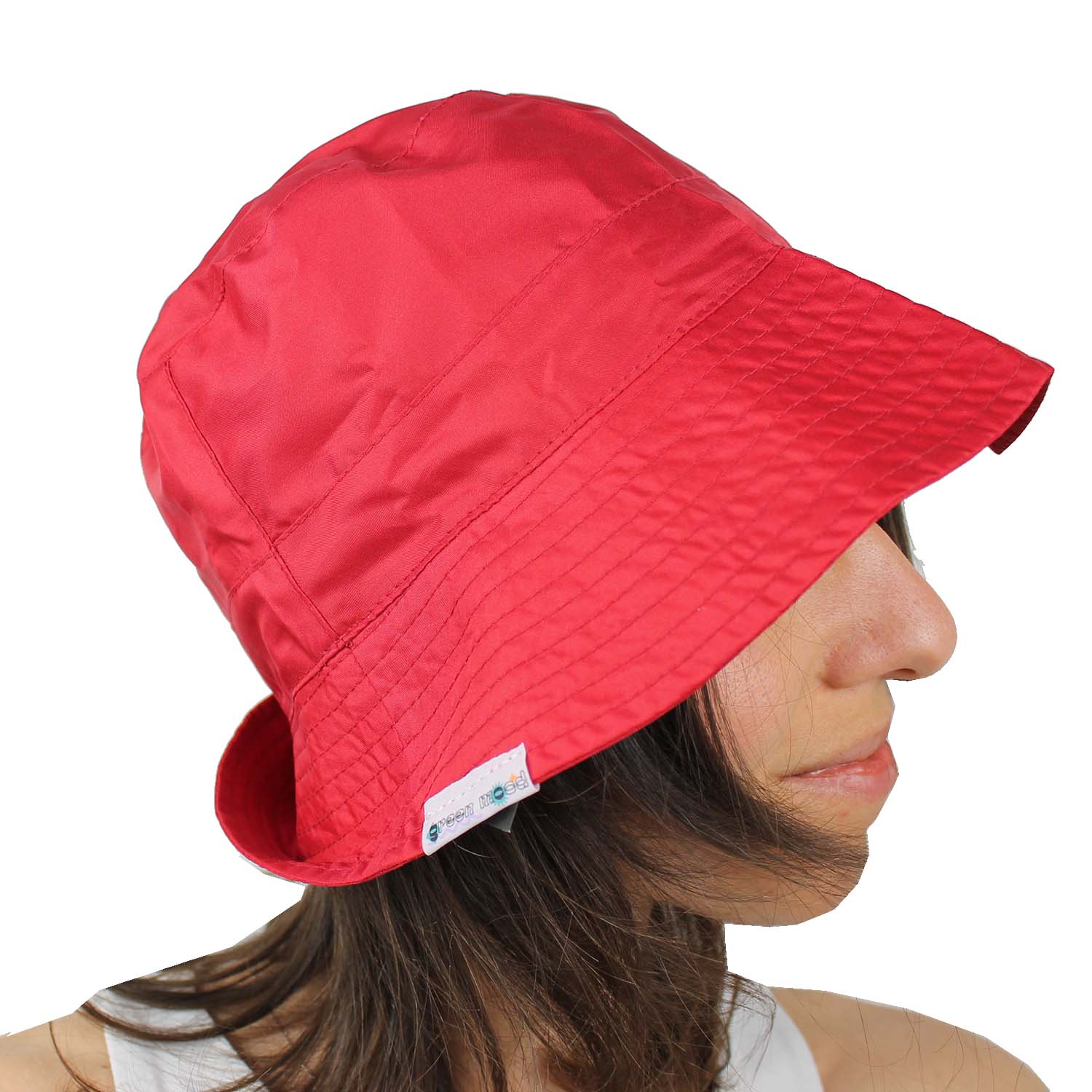 cappello-da-pioggia-tascabile-colore-rosso